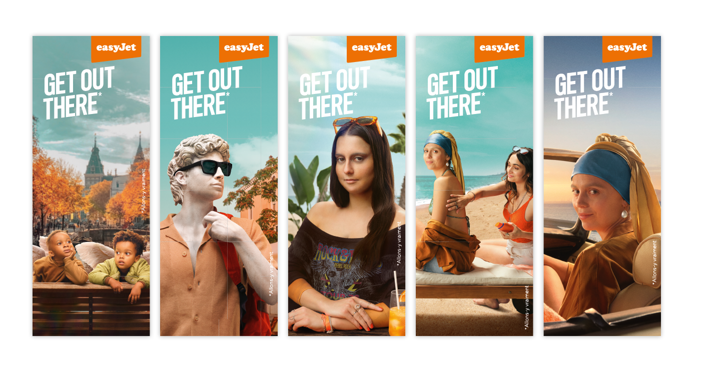 FCB Amsterdam EasyJet Out of Home Ads